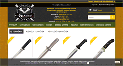 Desktop Screenshot of gladius.hu